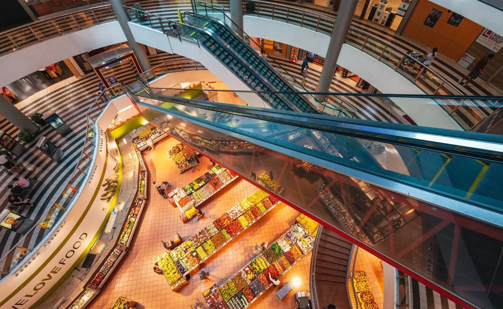 empress walk escalator