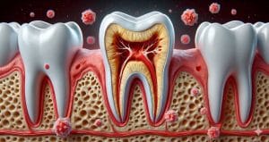 Signs that a tooth infection is spreading