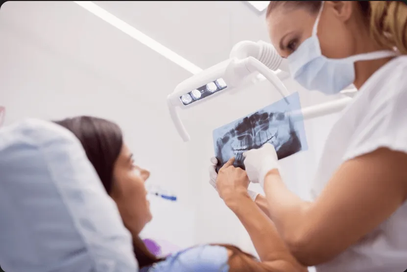 Root canal treatment removes infected tissue from inside a tooth, relieving pain.